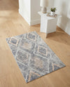 Aegean Elegance Collection Area Rug -  Rhodes Rectangle Gray Cream  lifestyle 28