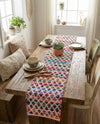 Woven Udaipur Collection Area Rug - Howrah Table Runner Multi  lifestyle 58