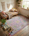 Arcadia Rugs Collection Area Rug - Eden (Pink) Rectangle Pink  lifestyle 10