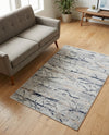 Bloomsbury Elegance Collection Area Rug -  Soho Rectangle Gray  lifestyle 32