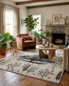 Coastal Haven Collection Area Rug -  Coastline Rectangle Beige  lifestyle 20