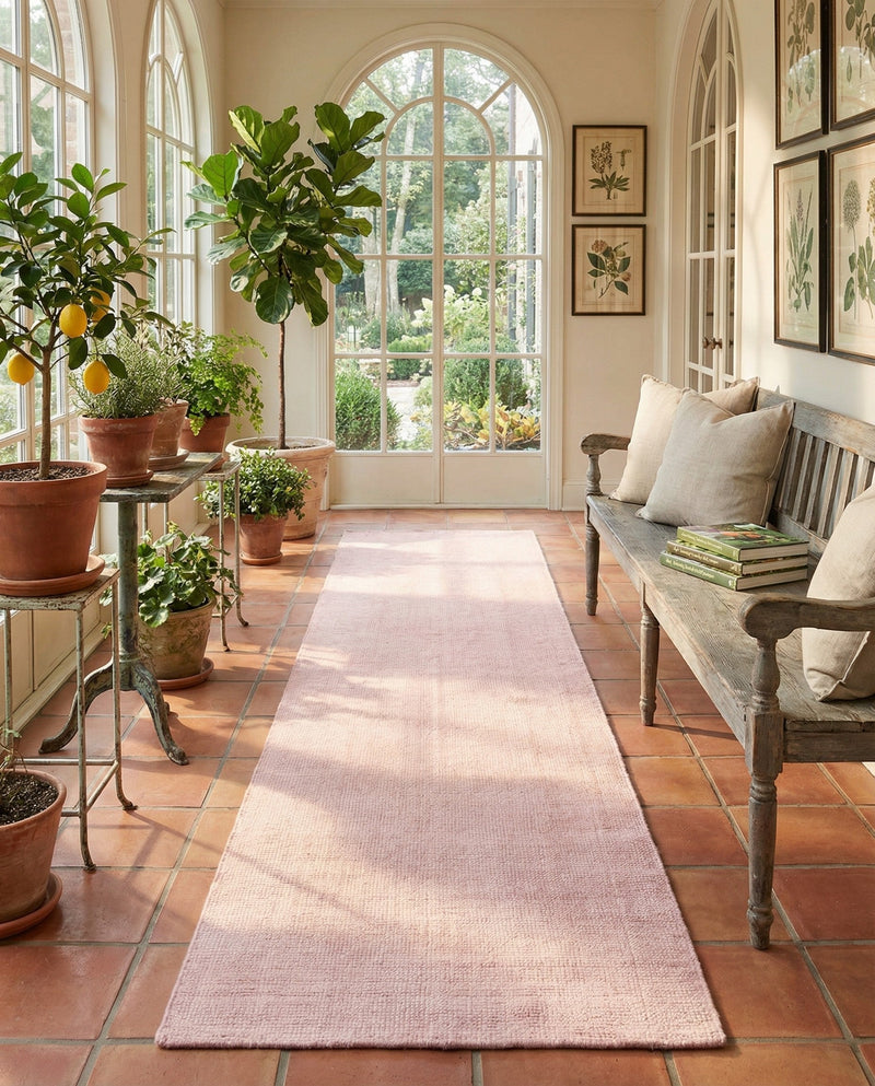 Berkshire Estate Collection Area Rug - Windsor (English Rose) Runner English Rose  lifestyle 71