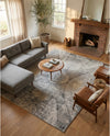 Riviera Elegance Collection Area Rug -  Nice Rectangle Dark Gray  lifestyle 48