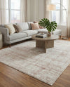 Metro Heights Collection Area Rug -  Flatiron Rectangle Beige  lifestyle 41
