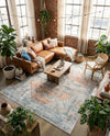 Coastal Haven Collection Area Rug -  Marina Rectangle Multi  lifestyle 20