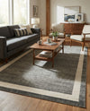 Studio Haven Collection Area Rug -  Alcove (Gray) Rectangle Gray  lifestyle 3