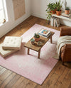 Dover Terrace Collection Area Rug - Marina (Pink) Rectangle Pink  lifestyle 8