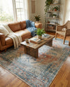 Coastal Haven Collection Area Rug -  Marina Rectangle Multi  lifestyle 52