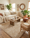 Casablanca Comfort Collection Area Rug - Sahara Rectangle Taupe  lifestyle 42