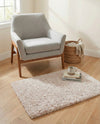 Eternal Plush Oasis Collection Area Rug -  Tranquility (Linen) Rectangle Linen  lifestyle 30