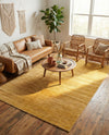 Bloomsbury Elegance Collection Area Rug -  Kensington (Yellow) Rectangle Yellow  lifestyle 17