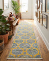 Arcadia Rugs Collection Area Rug -  Atlantis (Yellow) Runner Yellow  lifestyle 36
