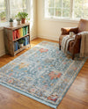 Arcadia Rugs Collection Area Rug -  Olympus Rectangle Blue  lifestyle 28