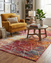 Trellis Mosaic Collection Area Rug - Arborville (Multi) Rectangle Multi  lifestyle 14