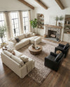 Sanctuary Retreat Collection Area Rug -  Oasis Rectangle Chocolate Brown  lifestyle 30