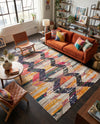 Colorburst Oasis Collection Area Rug -  Mirage Rectangle Multi  lifestyle 21