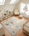 Wonder Tykes Collection Area Rug -  Joyscape Square Multi  lifestyle 65