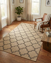 Sahara Sands Collection Area Rug -  Dahshur Rectangle Natural  lifestyle 24