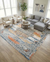 Mykonos Manor Collection Area Rug -  Tinos (Multi) Square Multi  lifestyle 37