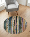 Urban Terrace Collection Area Rug -  Capri Round Multi  lifestyle 20