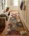 Bistro Lounge Collection Area Rug -  Cappuccino Runner Beige  lifestyle 57
