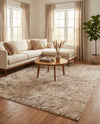 Serenity Sands Collection Area Rug -  Quietshore Rectangle Brown  lifestyle 16