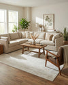 Bloomsbury Elegance Collection Area Rug -  Notting Rectangle Ivory  lifestyle 8