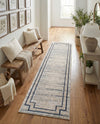 Serenity Sands Collection Area Rug -  Hushhaven Runner Gray  lifestyle 72