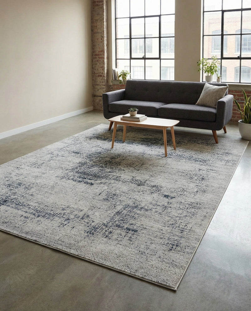 Bloomsbury Elegance Collection Area Rug -  Pimlico Rectangle Blue  lifestyle 26