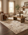 Bloomsbury Elegance Collection Area Rug - Mayfair Rectangle Beige  lifestyle 29