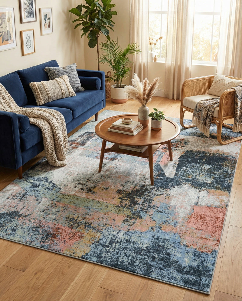 Aegean Elegance Washables Collection Area Rug -  Hydra Rectangle Multi  lifestyle 27