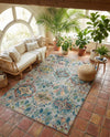 Savannah Elegance Collection Area Rug -  Forsyth Rectangle Multi  lifestyle 48