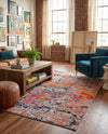 Colorburst Oasis Collection Area Rug -  Prism Rectangle Multi  lifestyle 5