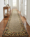 Savannah Sojourn Collection Area Rug -  Moremi Runner Cream  lifestyle 79