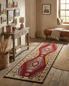 Sedona Vista Collection Area Rug -  Anasazi Runner Multi  lifestyle 57