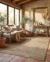 Urban Shimmer Jute Collection Area Rug - Metropolis Rectangle Natural  lifestyle 11