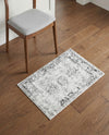 Riviera Elegance Collection Area Rug - Antibes (Gray) Rectangle Gray  lifestyle 25