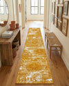 Riviera Elegance Collection Area Rug -  Monaco (Yellow) Runner Yellow  lifestyle 55