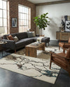 Brighton Terrace Collection Area Rug -  Aldrington Rectangle Ivory  lifestyle 18