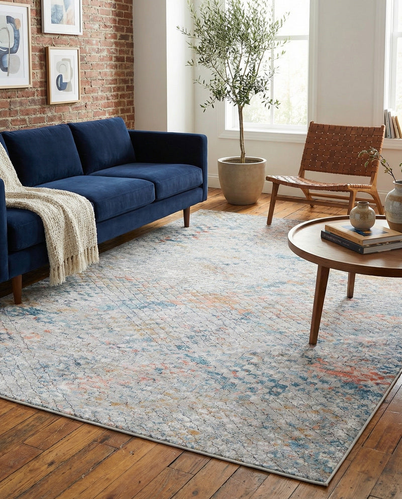 Dresden Elegance Collection Area Rug -  Freiberg Rectangle Multi  lifestyle 7