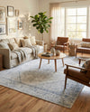 Coastal Haven Collection Area Rug -  Marina Rectangle Gray  lifestyle 43