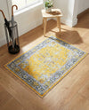 Caribbean Breeze Collection Area Rug -  Andros Rectangle Yellow  lifestyle 48