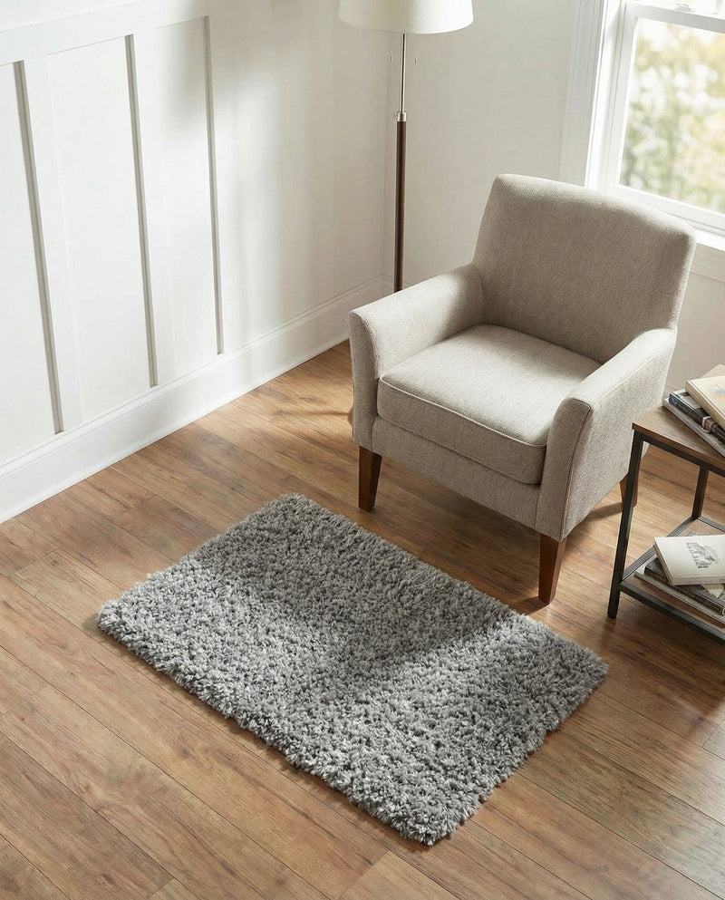 Alpine Plush Collection Area Rug - Verbier Rectangle LGrey  lifestyle 44
