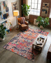 Colorburst Oasis Collection Area Rug -  Prism Rectangle Multi  lifestyle 6