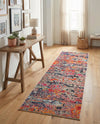 Colorburst Oasis Collection Area Rug -  Prism Runner Multi  lifestyle 77