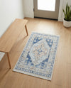 Savannah Series Collection Area Rug -  Augusta (Sky blue) Rectangle Sky blue  lifestyle 26