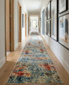 Caribbean Breeze Collection Area Rug -  Isla Runner Cream  lifestyle 55