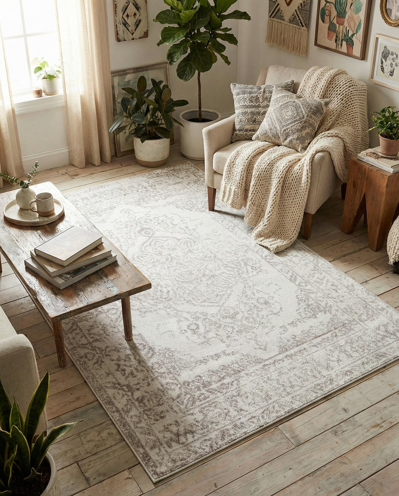 Cambridge Classics Collection Area Rug -  Magdalene (Ivory) Rectangle Ivory  lifestyle 7