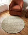 Studio Haven Collection Area Rug -  Gallery (Bone Beige) Round Bone Beige  lifestyle 88