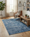 Sahara Essence Collection Area Rug - Oasis (Blue) Rectangle Blue  lifestyle 11